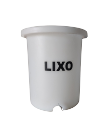 Lixeira Plstica 20 litros com Pedal Branco, Belosch