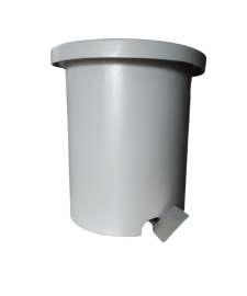 Lixeira Plstica 15 litros com Pedal Cinza, Belosch